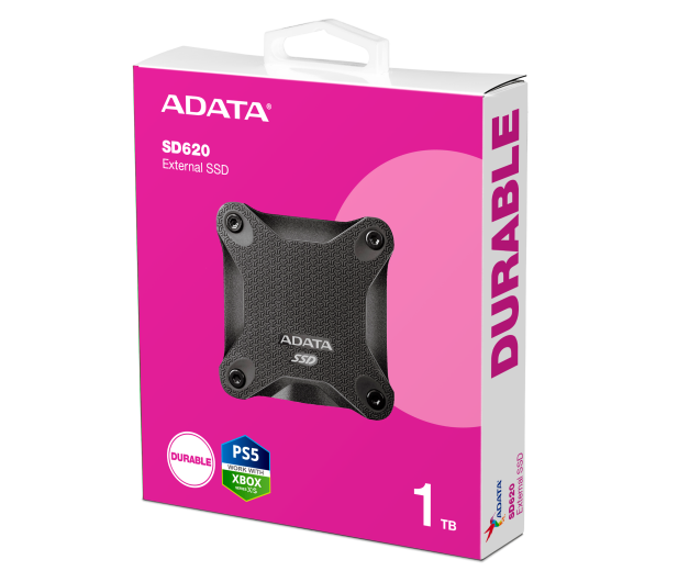 ADATA SSD External SD620 1TB U3.2A Gen2 520/460 MB/s Czarny - 1195134 - zdjęcie 2